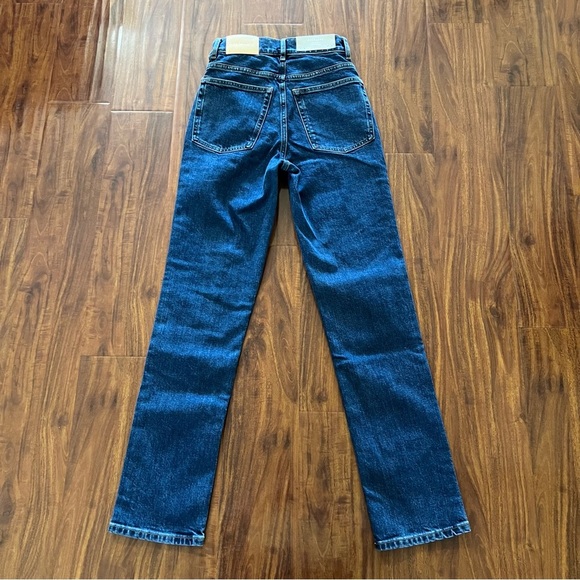 NWT Everlane Way-High Slim Jeans Dark Wash size 23S - Picture 9 of 13